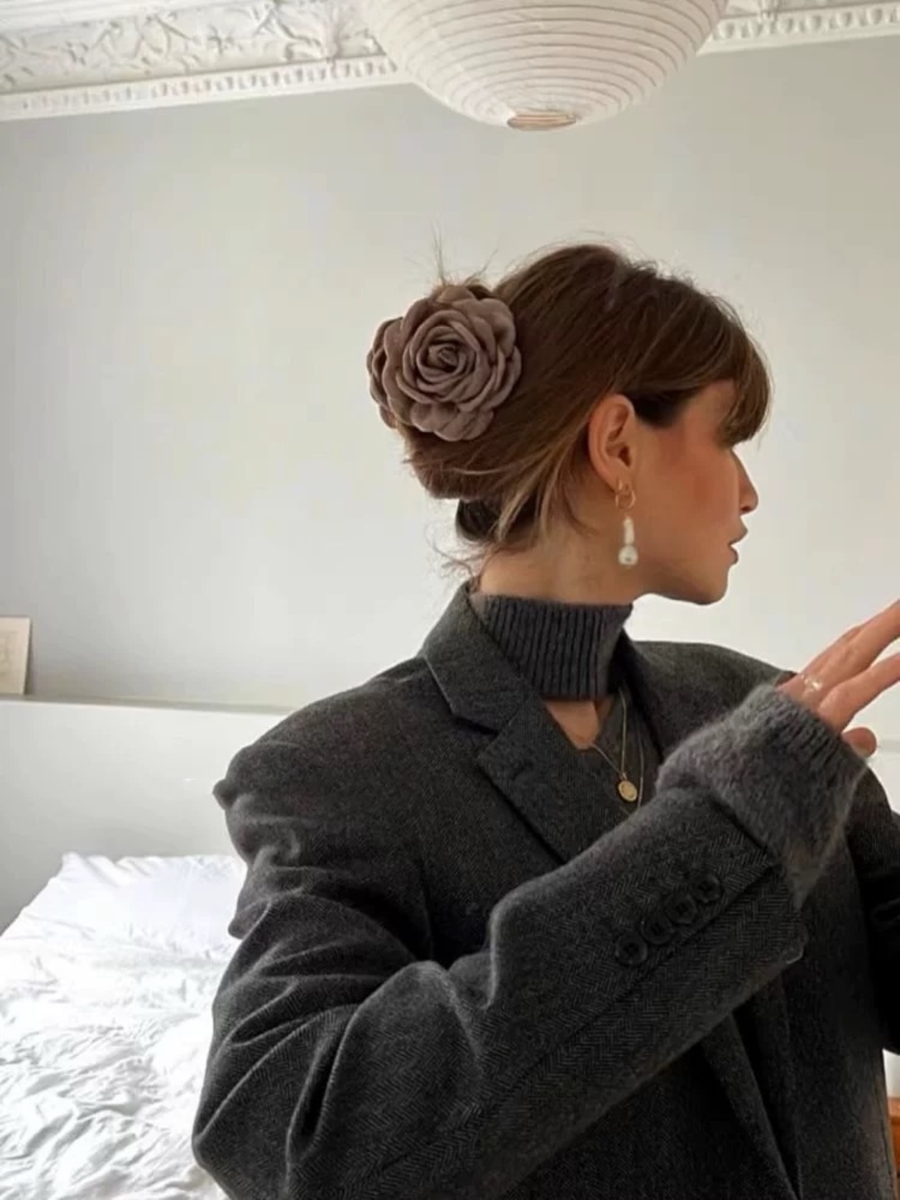 Flower Hair Clip